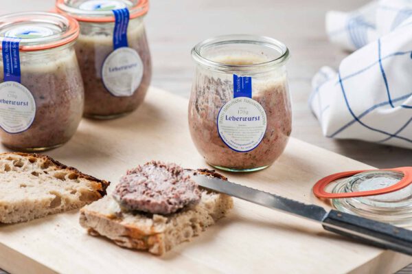 Baron Beitzelsche hausschlachtene Leberwurst