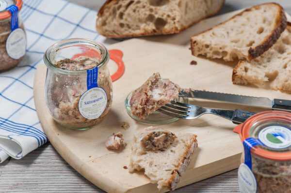 Baron Beitzelsche hausschlachtene Sülzwurst