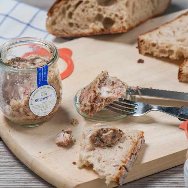 Baron Beitzelsche hausschlachtene Sülzwurst